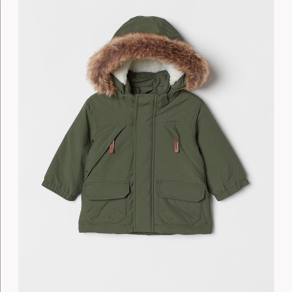 H&M kids parka jacket